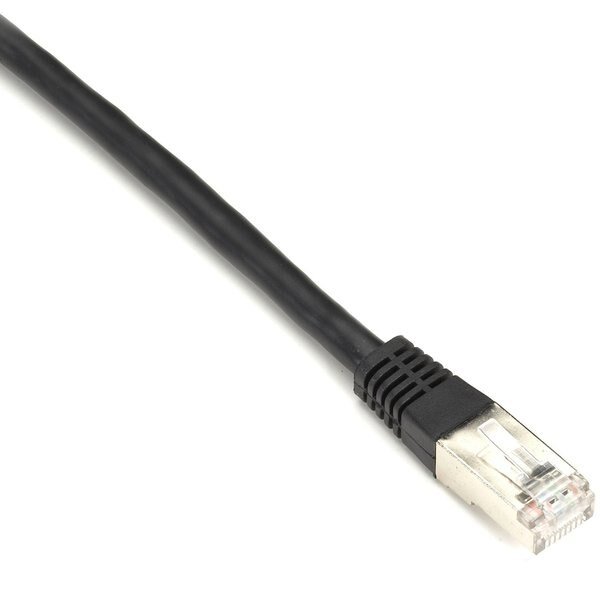 Cat5E Shld Patch Cable 1 Feet 26 Awg, Black Box, Mfr#: EVNSL0172BK-0001